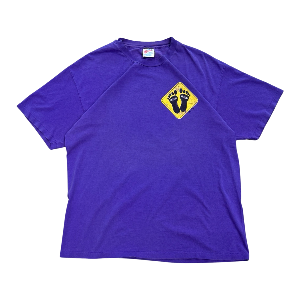 I Hiked The Canyon Tee Distressed Purple