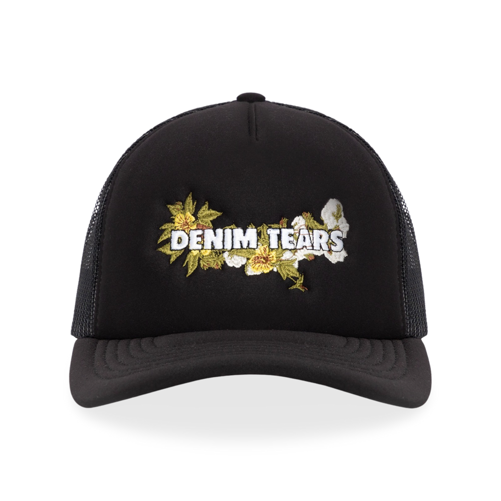 Denim Tears Trucker Hat Black