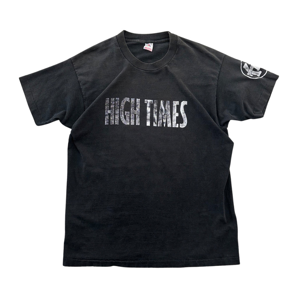 High Times 90s Promo Tee Faded Black