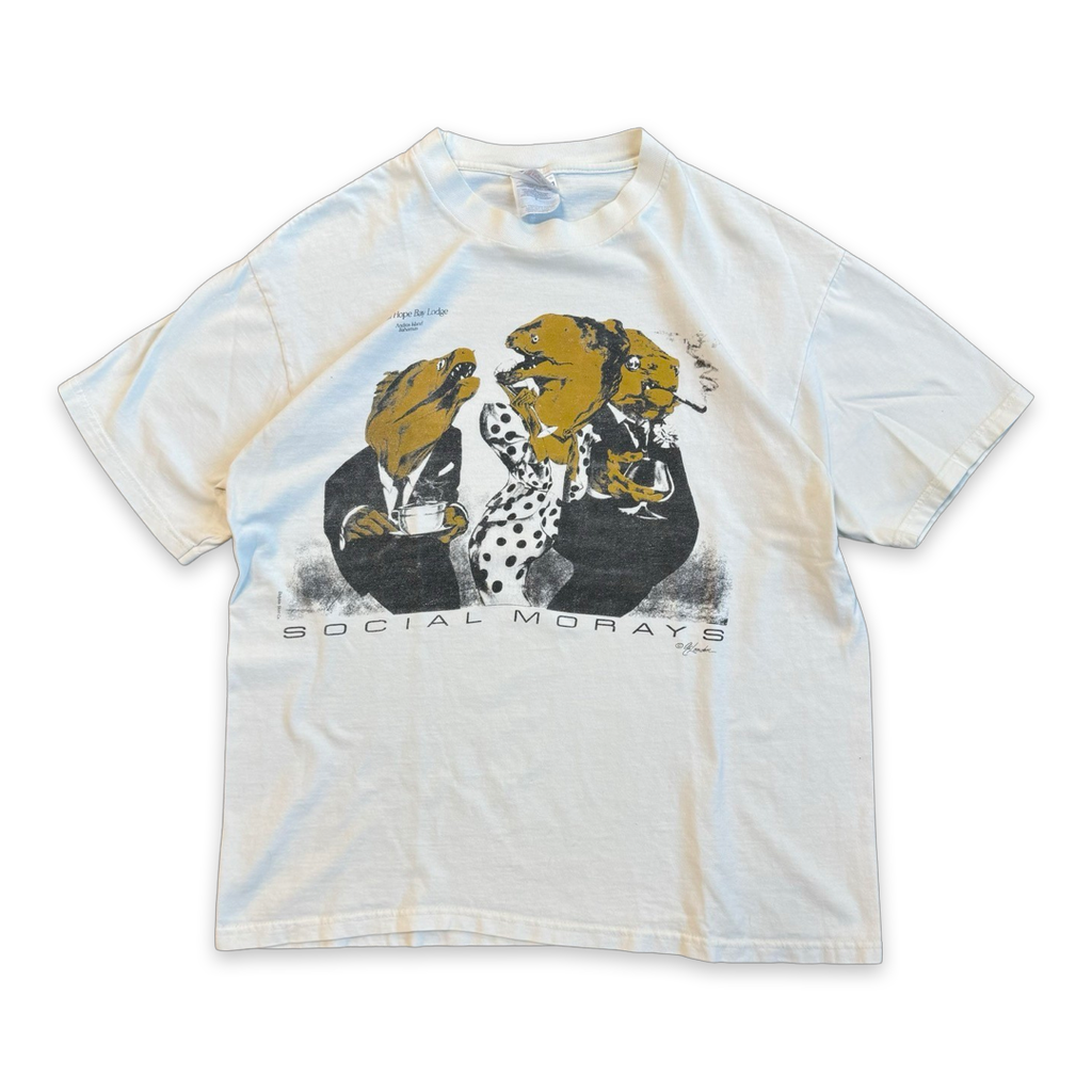 Eel Cocktail Party Tee Off-white
