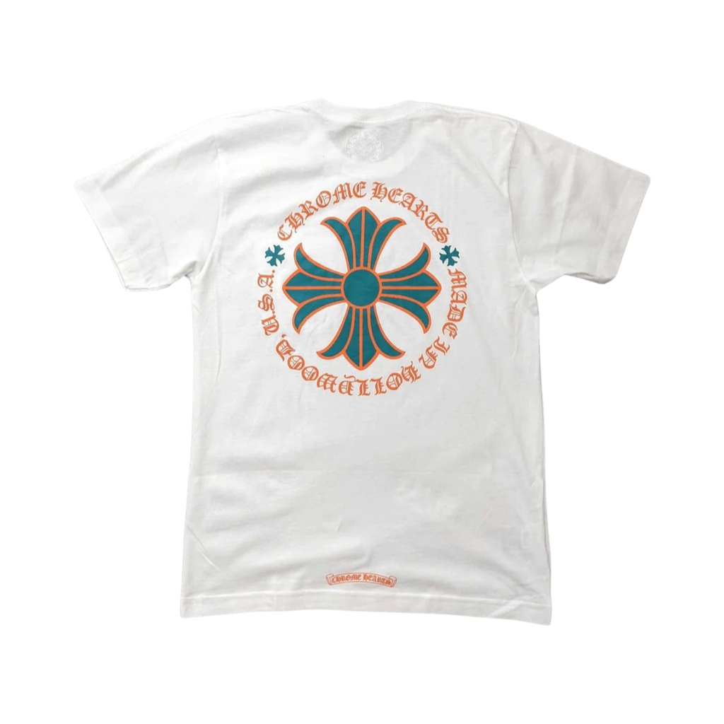 Chrome Hearts Miami Art Basel Exclusive T-shirt White/Green/Orange