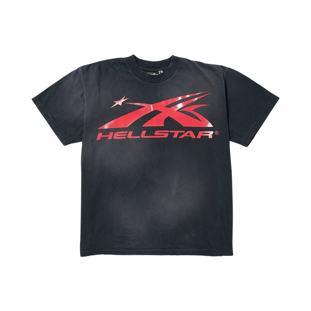 Hellstar Sport Logo Gel T shirt Black Motion hellstar-sport-logo-gel-t-shirt-black-motion