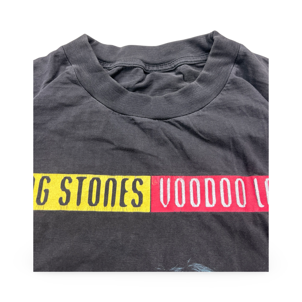 Rolling Stones Voodoo Lounge Tour Tee Faded Black
