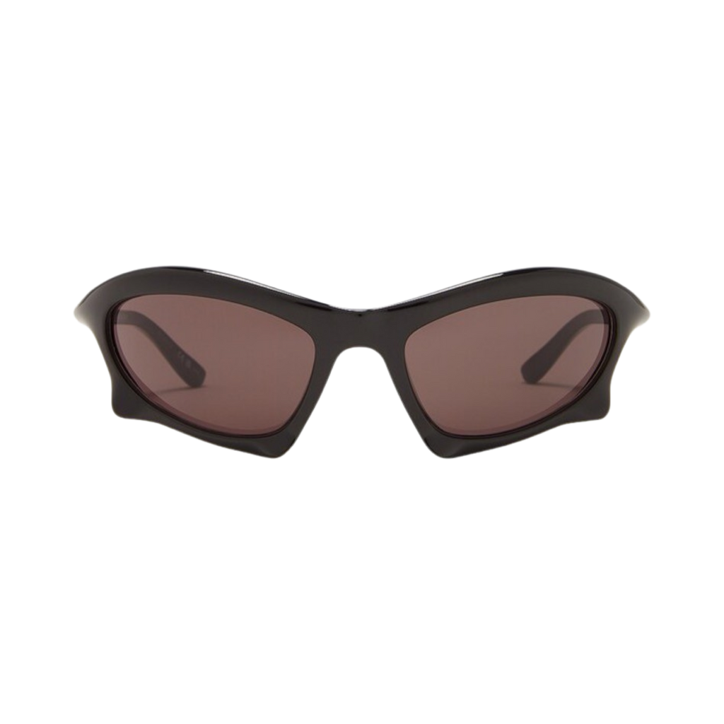 BALENCIAGA Bat Sunglasses Shiny Black