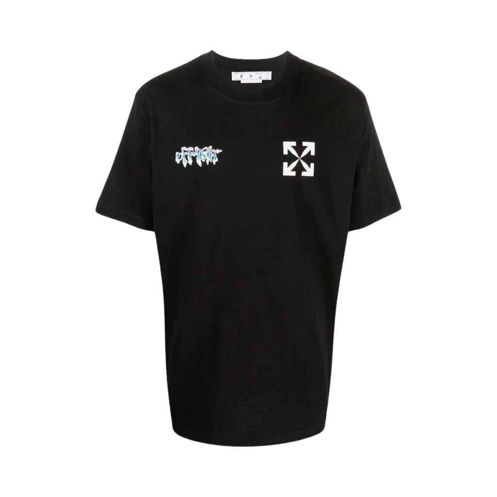 Off-White 90's Liquid Slim T-Shirt Black