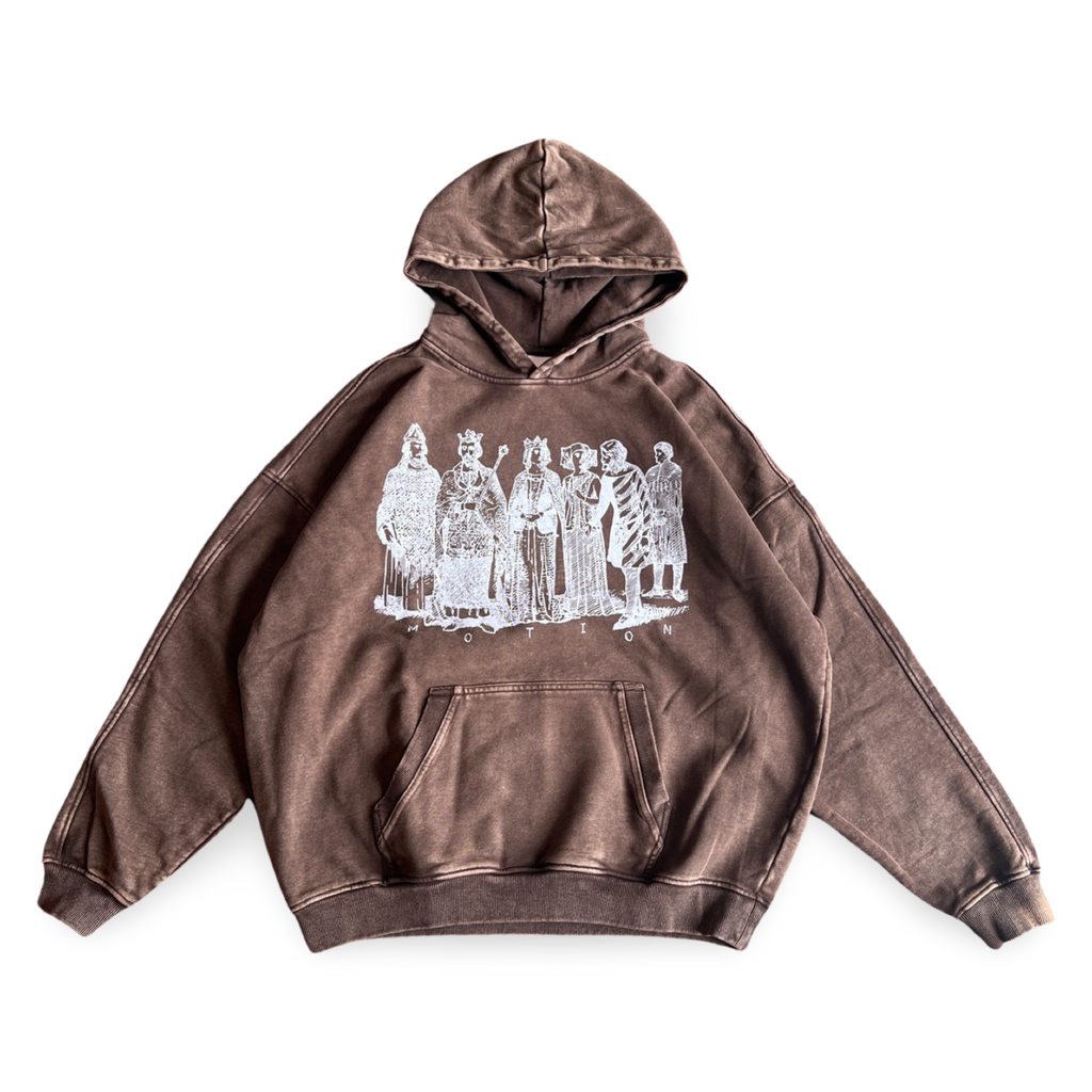 Motion Royalty Pullover Sweatshirt Faded Brown