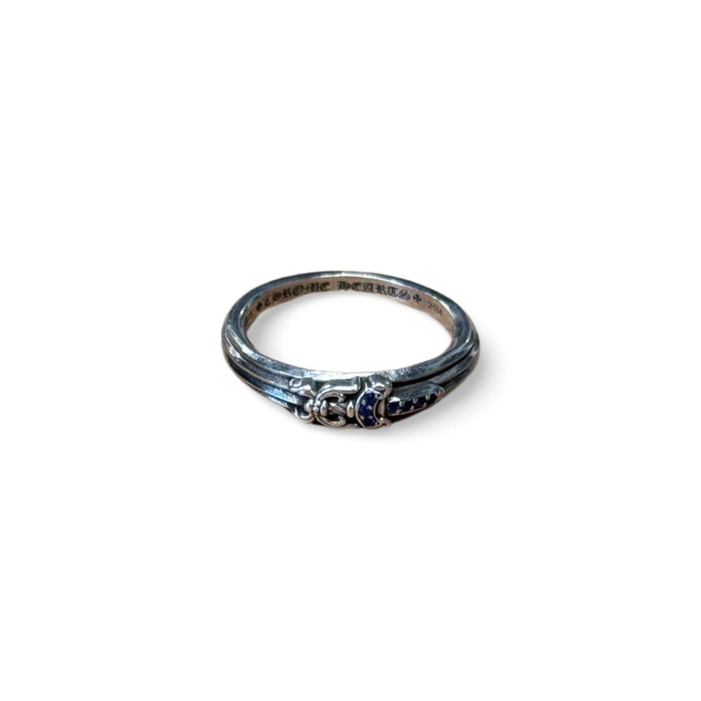 Chrome Hearts Sapphire Mini Dagger Ring