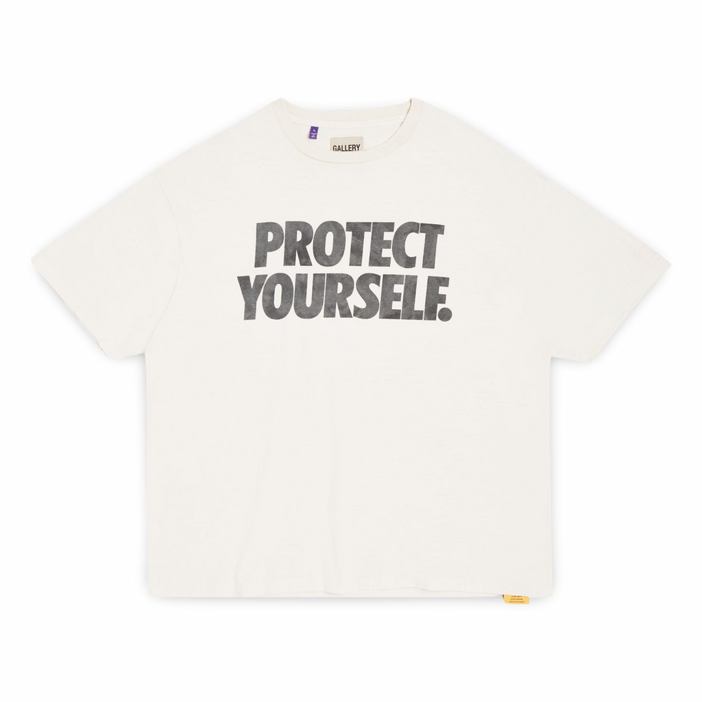 Gallery Dept Protect Yourself Tee Archival White