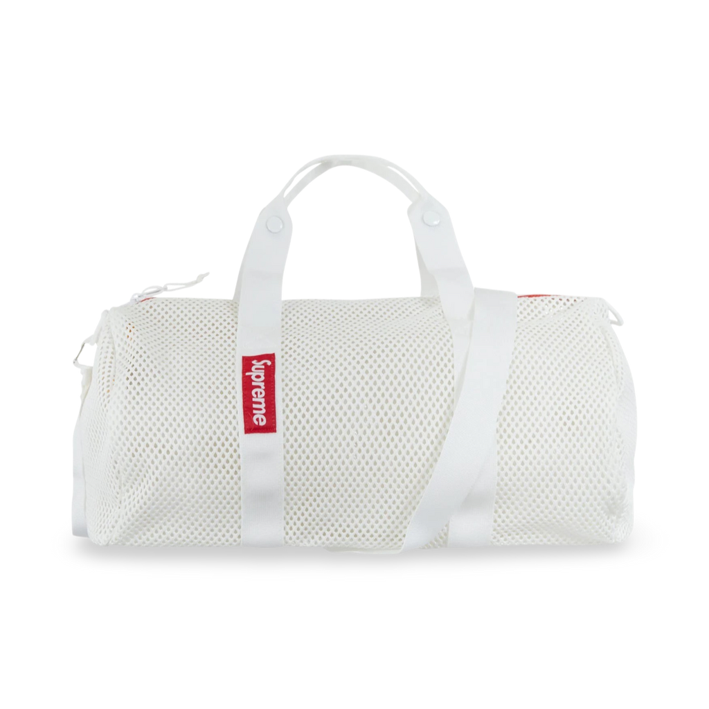 Supreme Mesh Duffle Bag (SS23) White