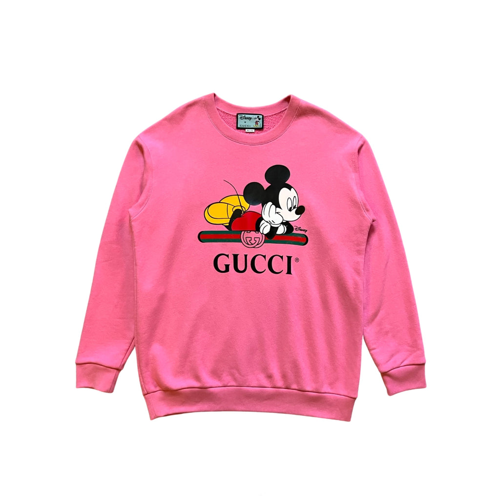 Gucci Disney Mickey Mouse Crewneck Pink