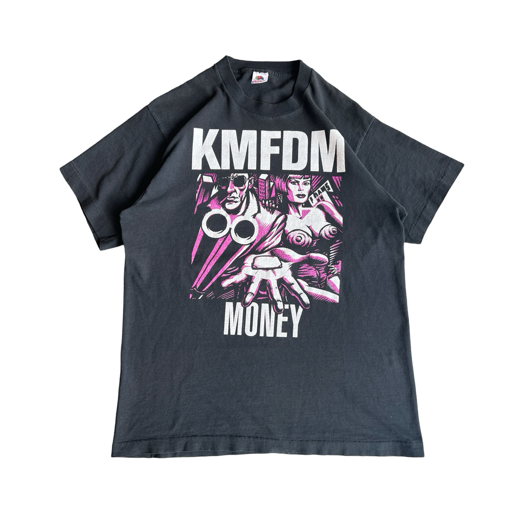 90s KMFDM Money Tour T-Shirt Black