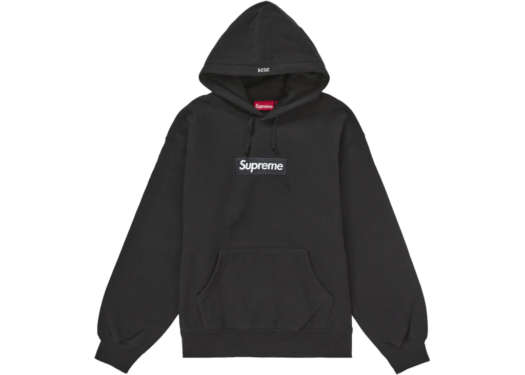 Supreme Box Logo Hooded Sweatshirt (FW24) Black