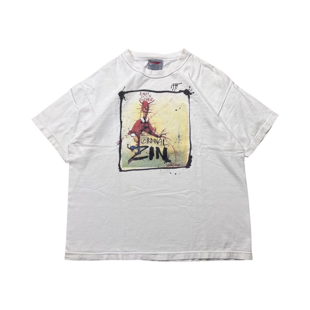 Ralph Steadman 1995 Cardinal Zin Tee White – Motion.