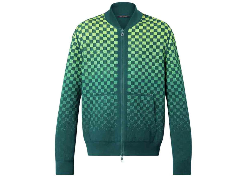 Louis Vuitton Reversible Damier Track Top Mallard Blue