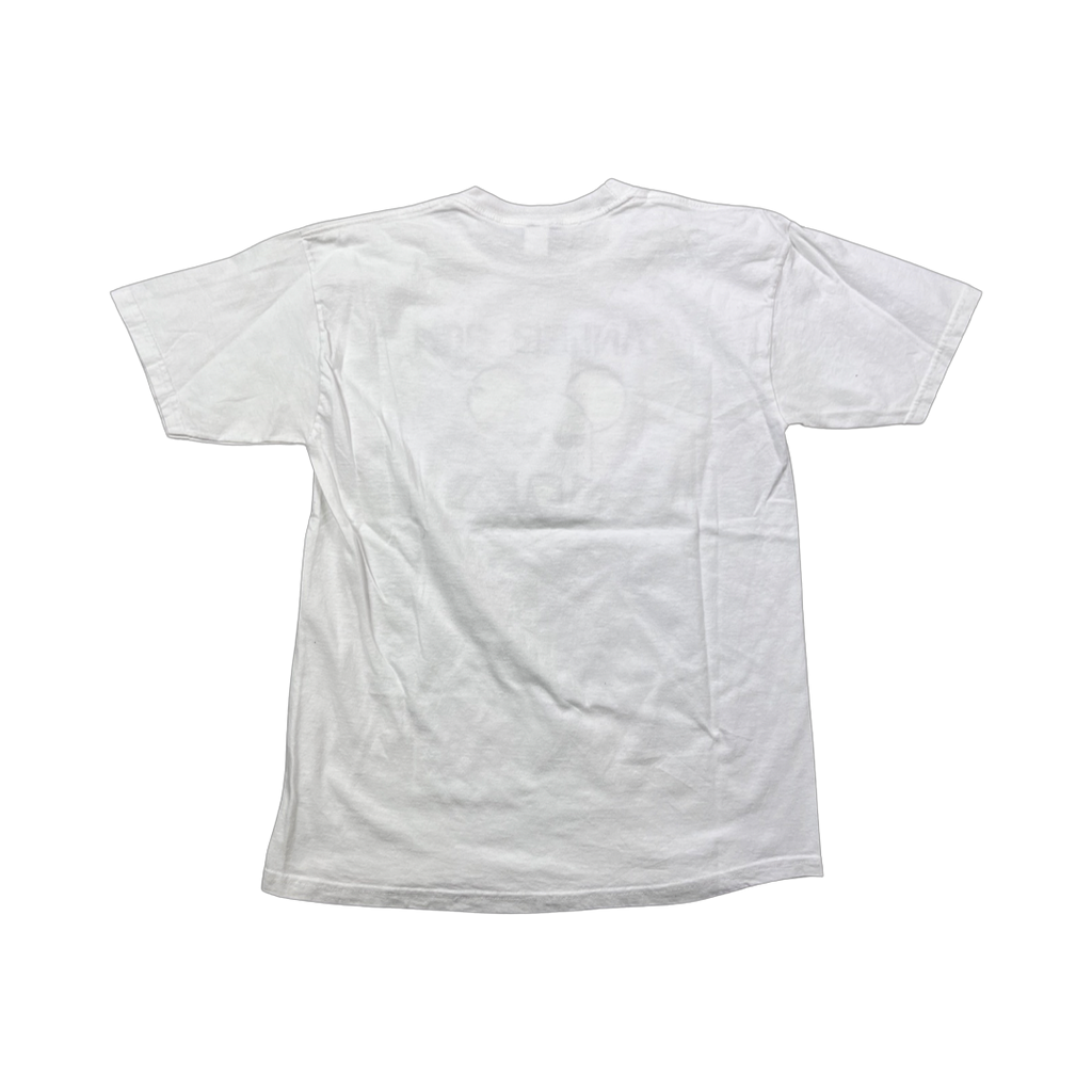 Danger Doom Cinder Block Mouse Tee White