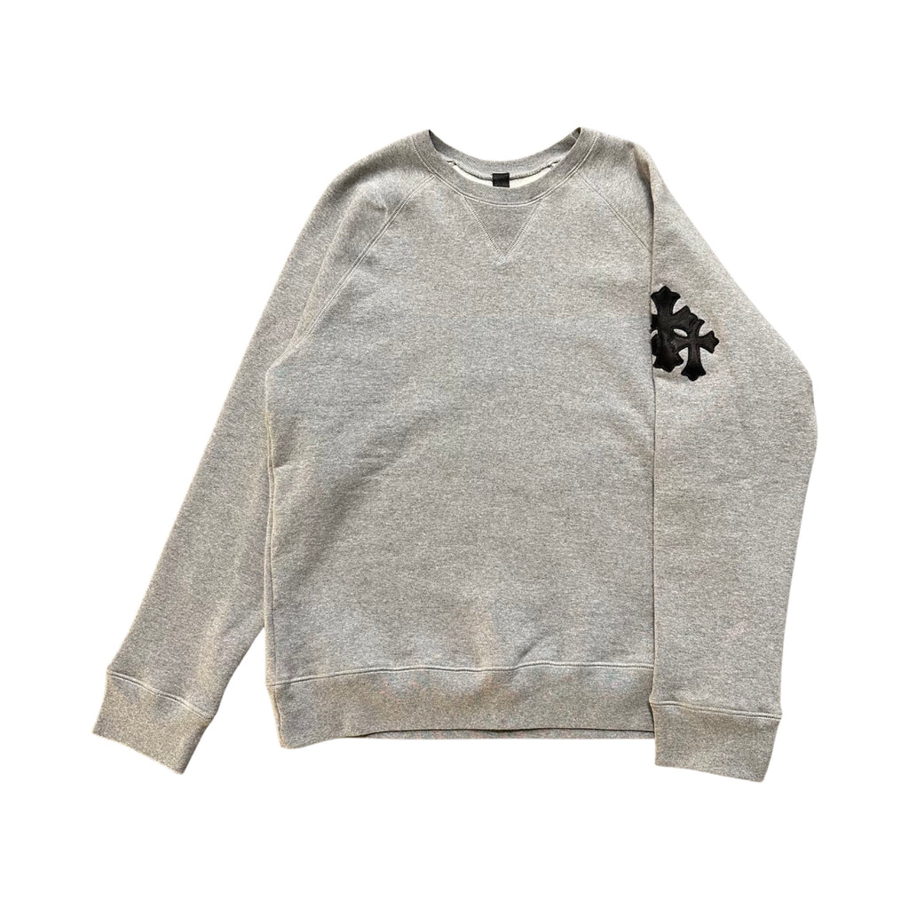 Chrome Hearts Paper Chain Crewneck Grey