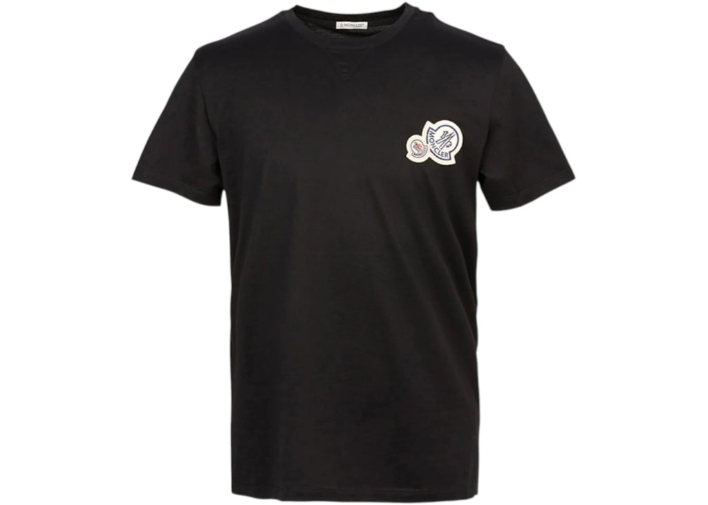 Moncler Logo Motif T-shirt Black