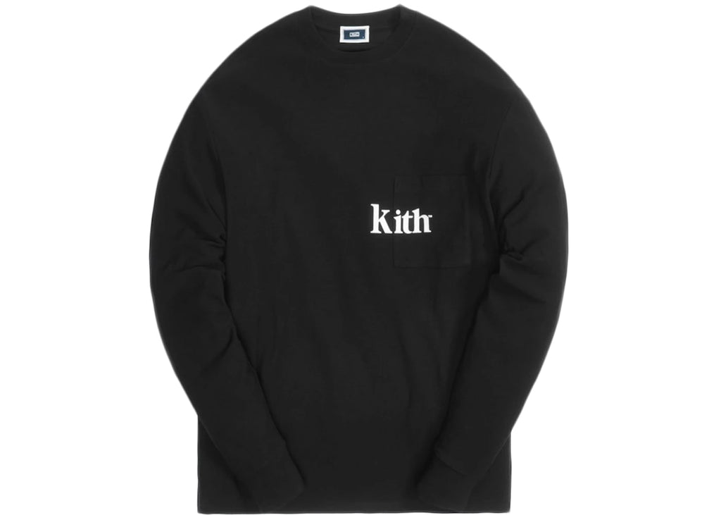 Kith Quinn L/S Tee Black