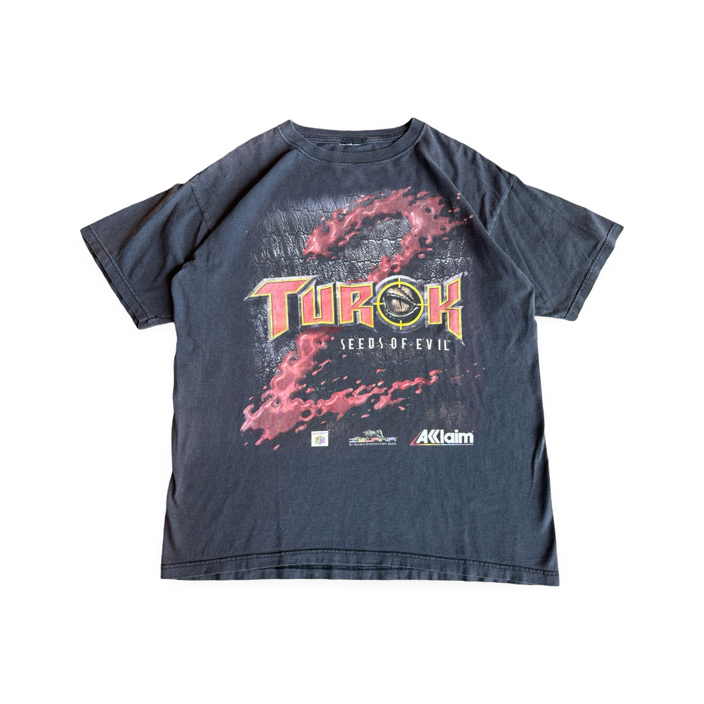 Turok Seeds Of Evil T-Shirt Black Faded