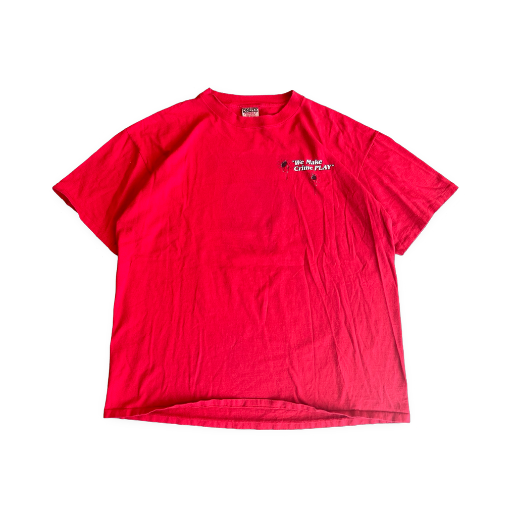 90s Mystery Cafe T-Shirt Red