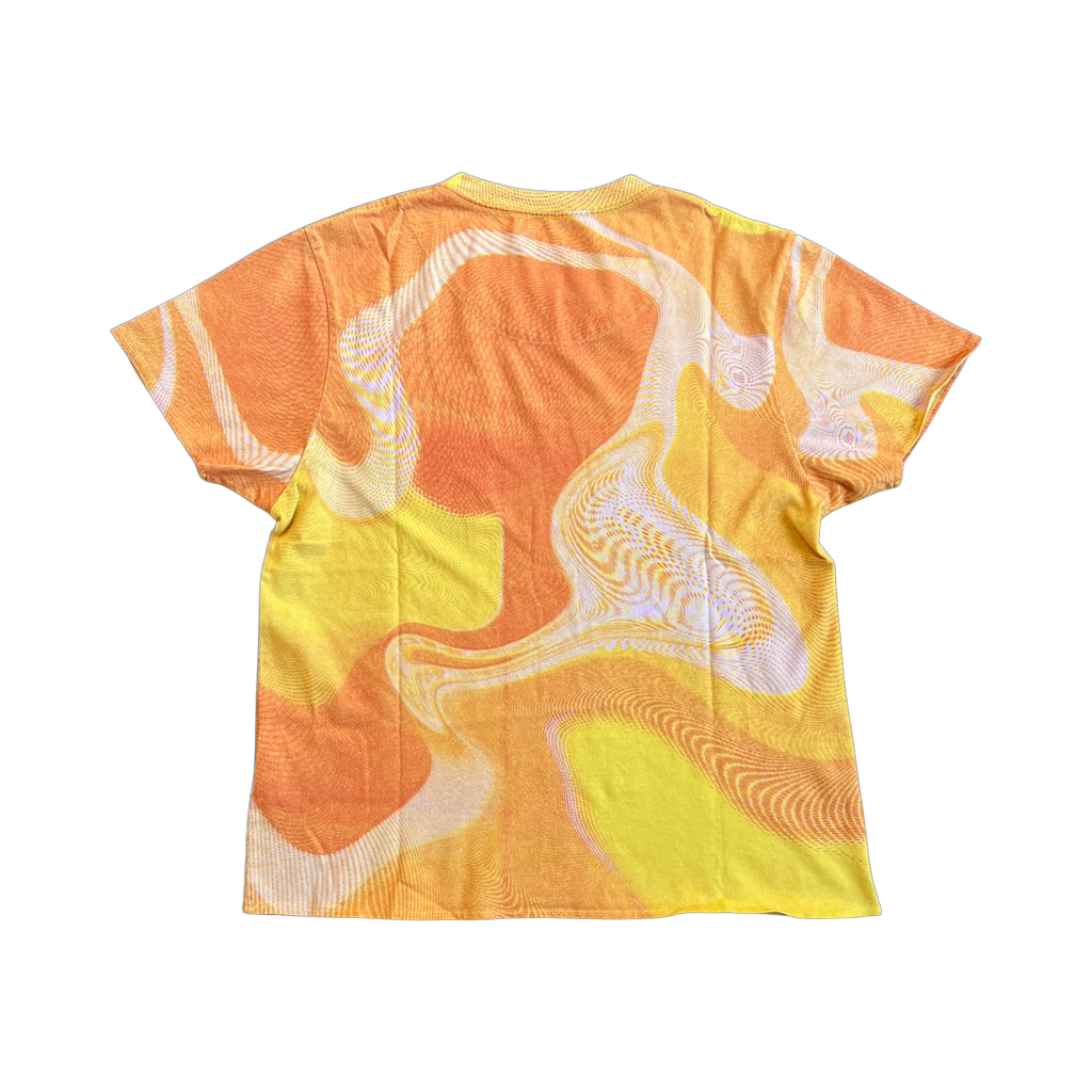 ERL Orange Swirl Neon T-Shirt