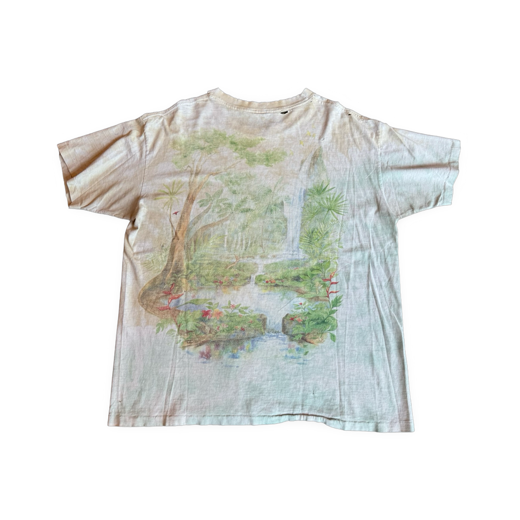 90s Rainforest Paradise Distressed T-Shirt