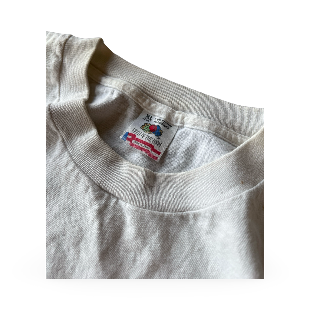 90s MTV Pocket T-Shirt White