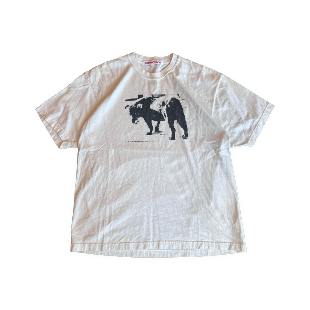 Richardson Stray Dog Art T-Shirt White