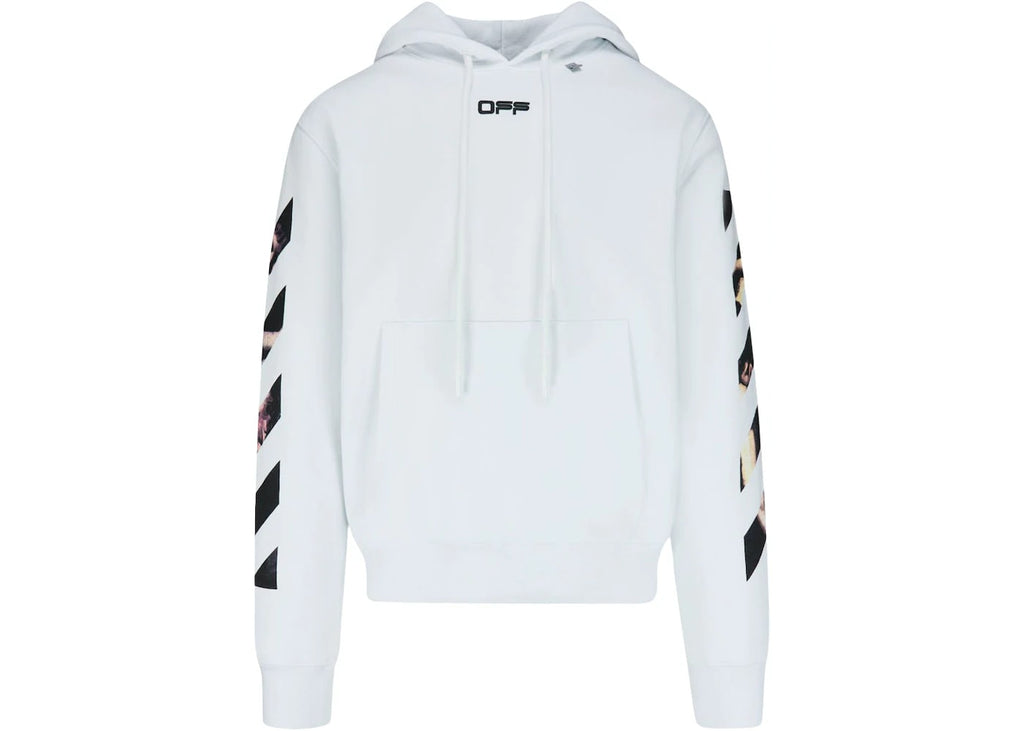 OFF-WHITE Caravaggio Arrows Hoodie White/Multicolor