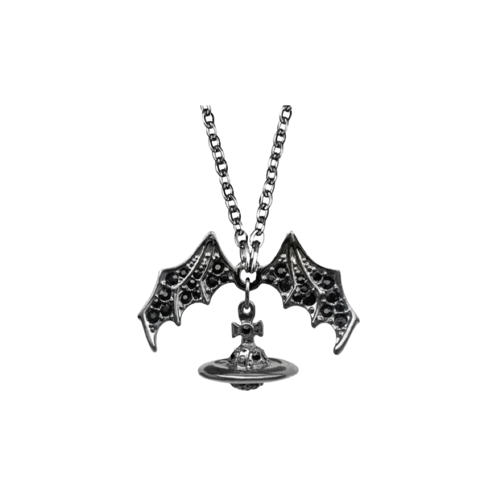 Vivienne Westwood Bat Wing Orb Necklace