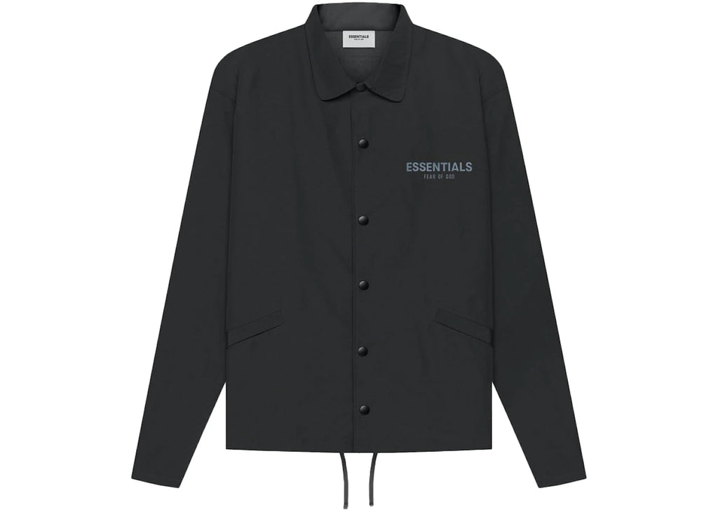 Fear of God Essentials Coaches Jacket Black