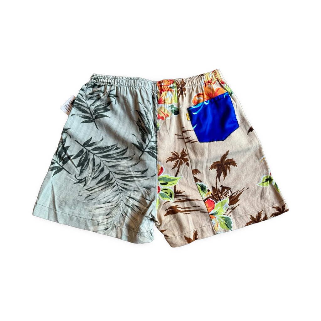 Gallery Dept. Zuma Vacation Shorts Red Cream Grey