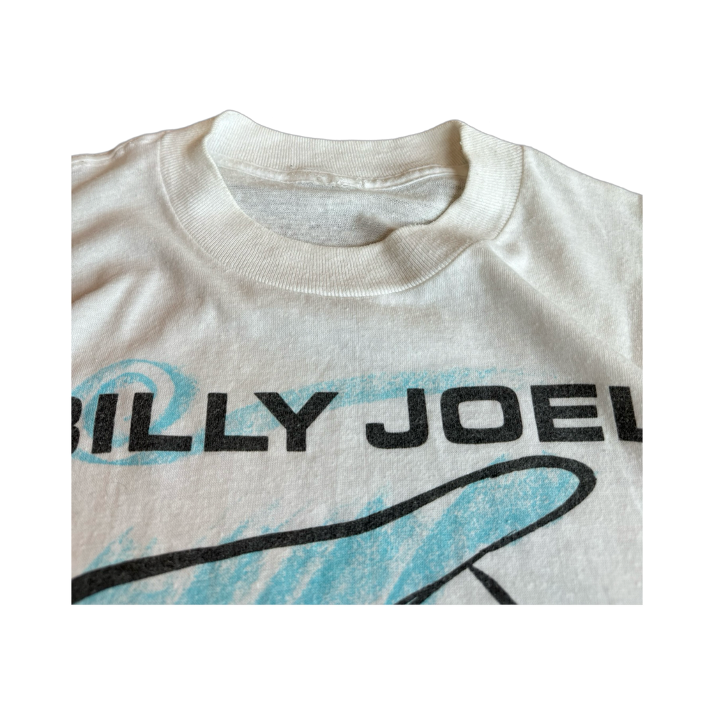 80s Billy Joel Bridge Tour T-Shirt White