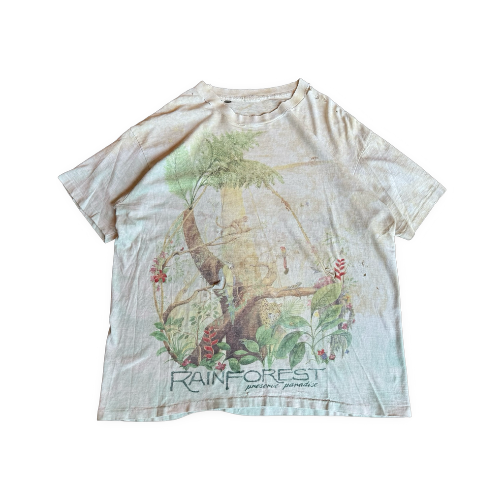 90s Rainforest Paradise Distressed T-Shirt