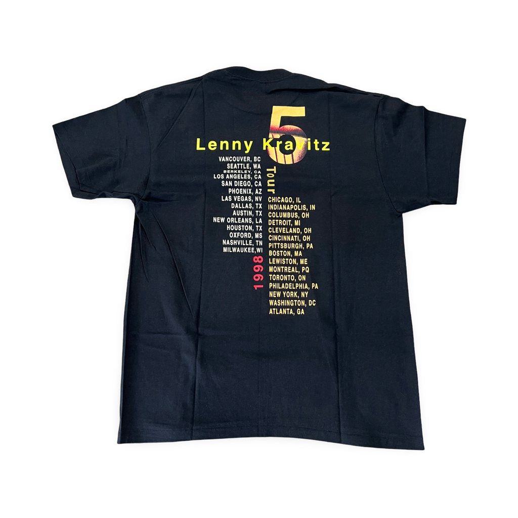 Lenny Kravits 1998 Tour Tee Black