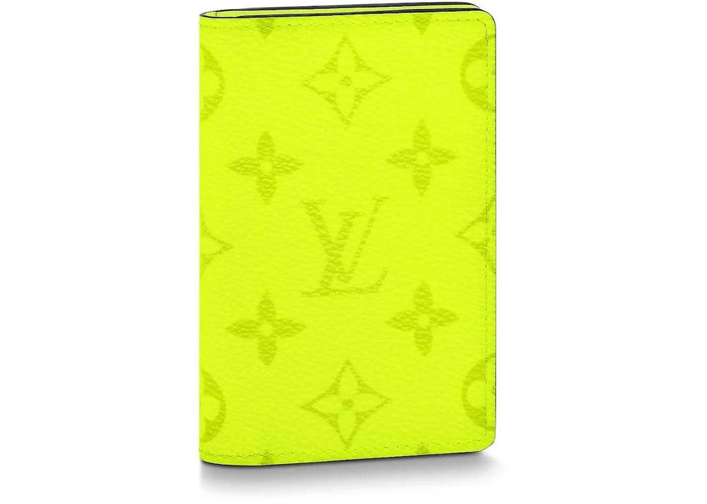 Louis Vuitton Pocket Organizer Neon Yellow