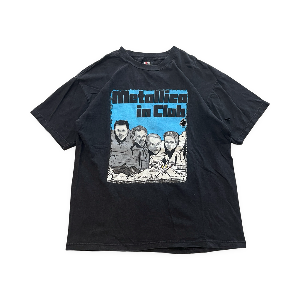 Metallica In Club 1998 Member T-Shirt Black