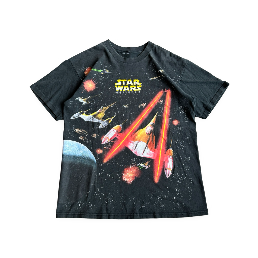 Star Wars Episode 1 All Over Print T-Shirt Black