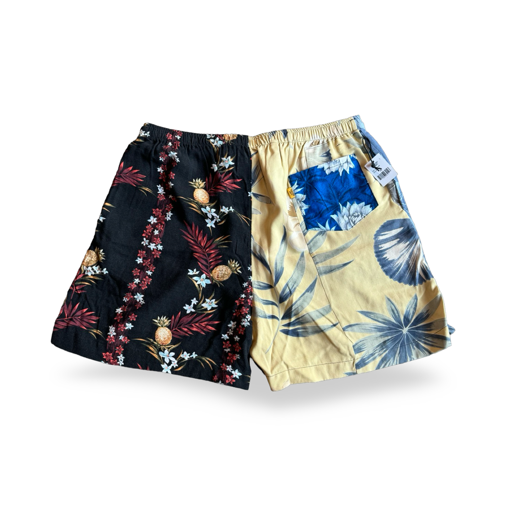 Gallery Dept. Zuma Vacation Shorts Navy Light Blue Cream Black