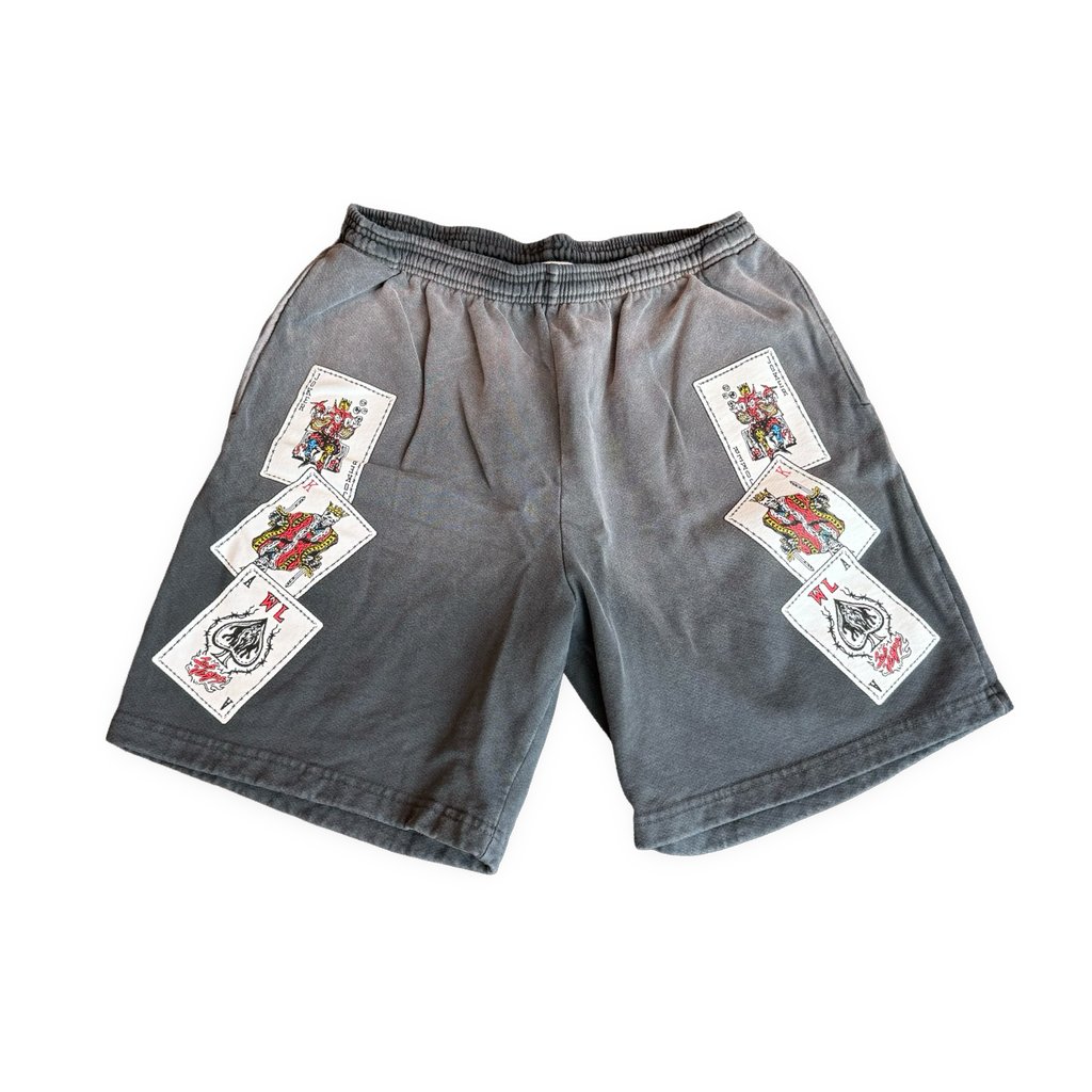 Warren Lotas Playing Cards Shorts Black