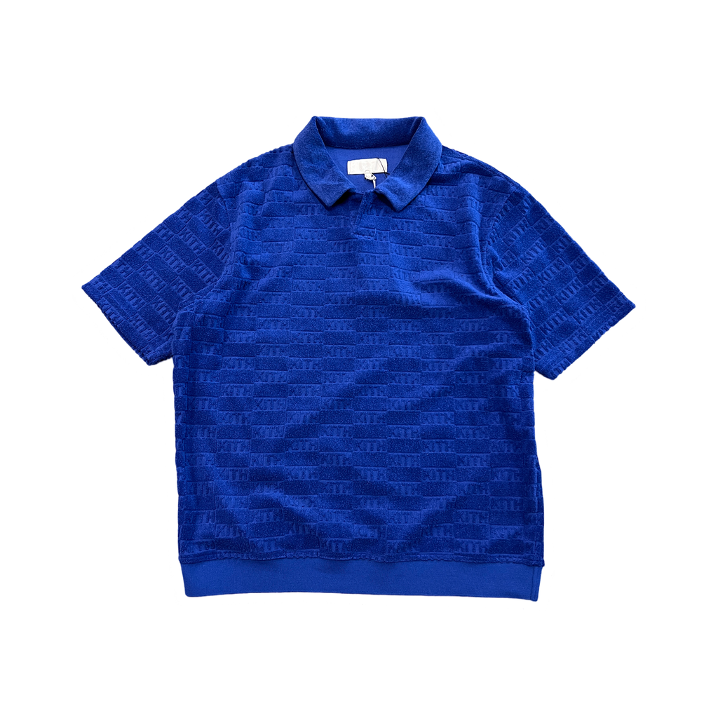 Kith Monogram Leo Terry Polo Blue