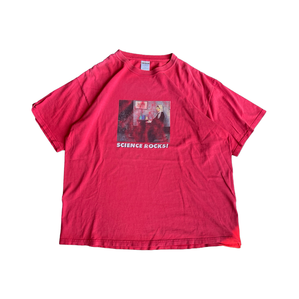 90s Science Rocks T-Shirt Red