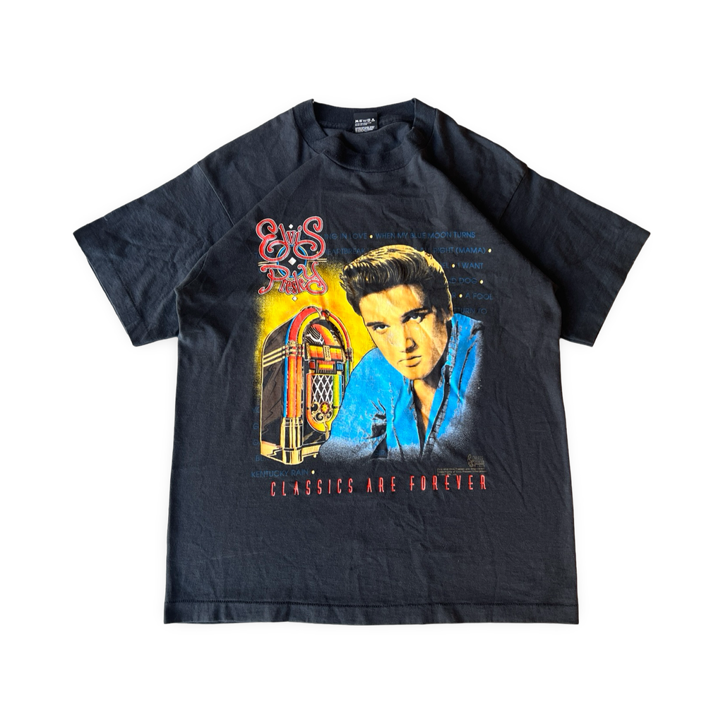 90s Elvis Presley Classics Are Forever T-Shirt Black