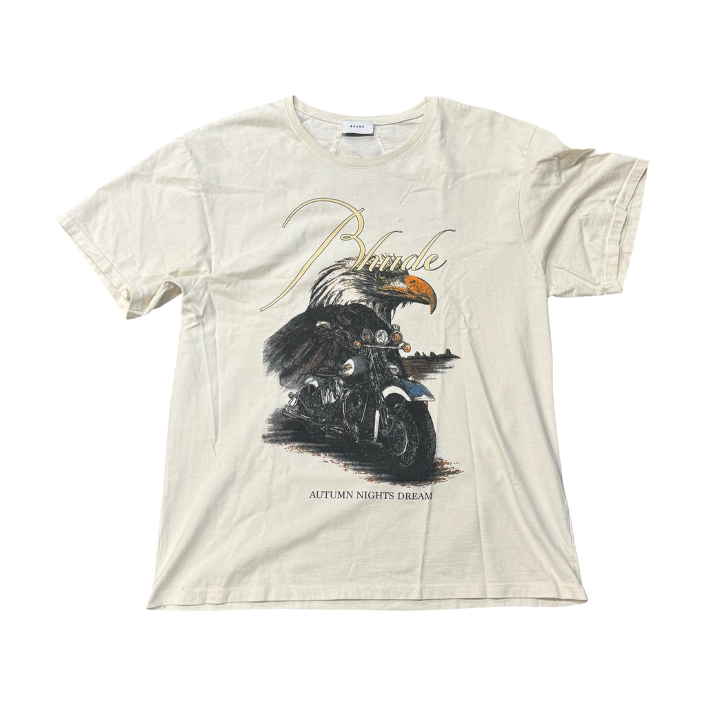 Rhude Autumn Nights T-Shirt Cream