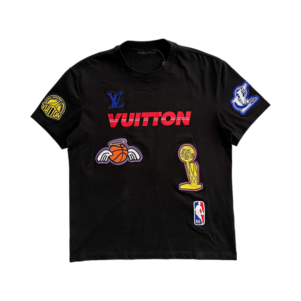 Louis Vuitton NBA Patch T-Shirt Black