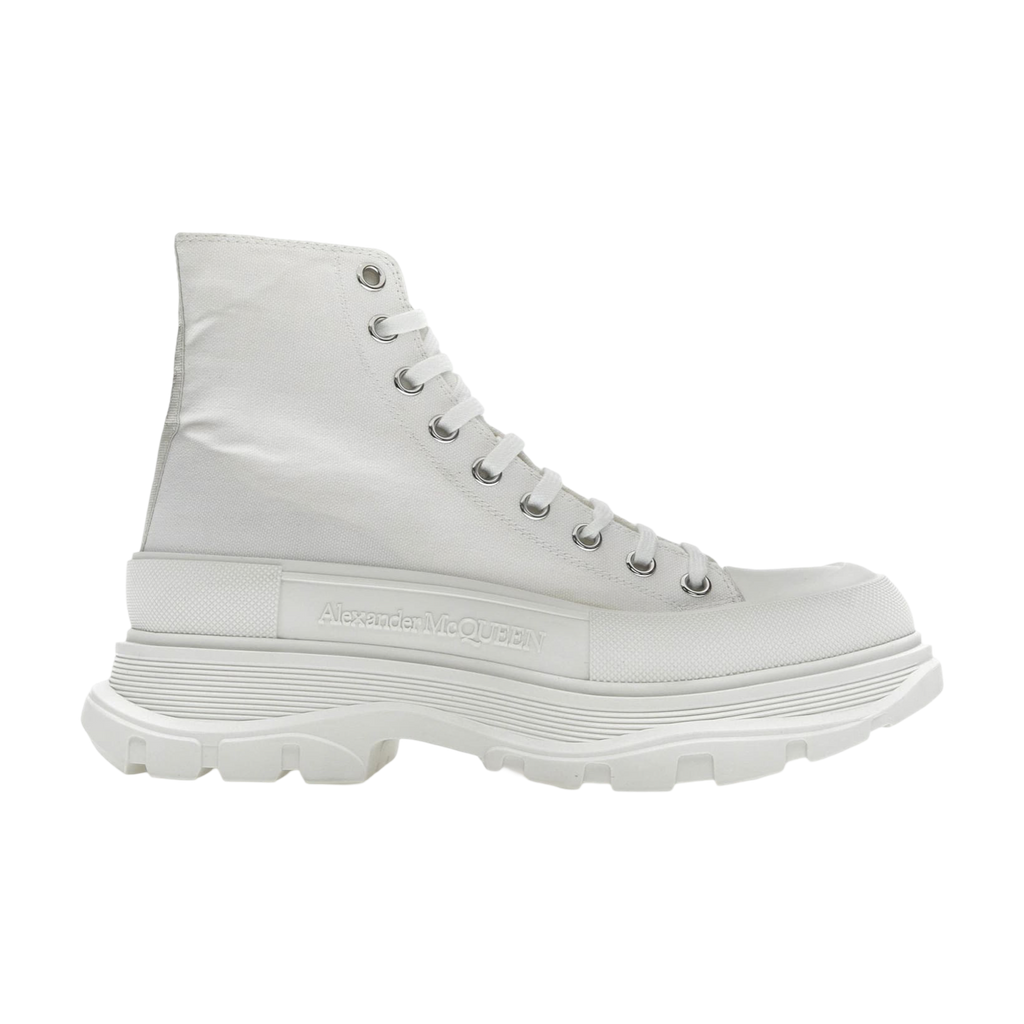 Alexander McQueen Tread Slick Boot White White