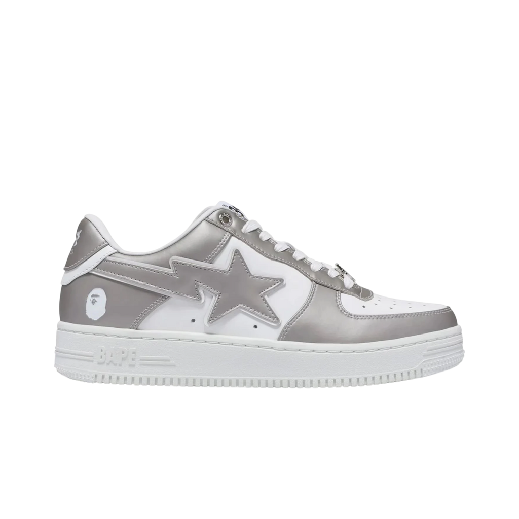 A Bathing Ape Bape Sta #4 Silver