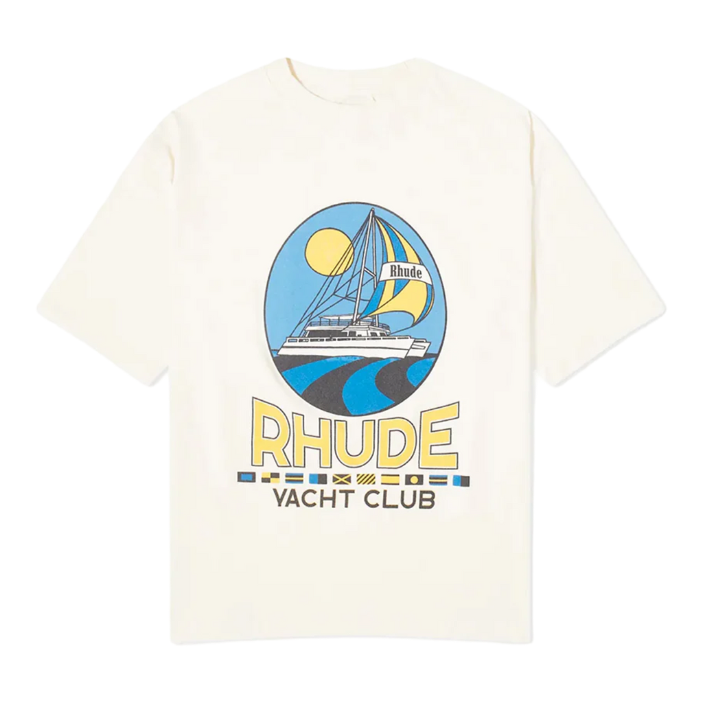 Rhude Yacht Club Flag T-Shirt