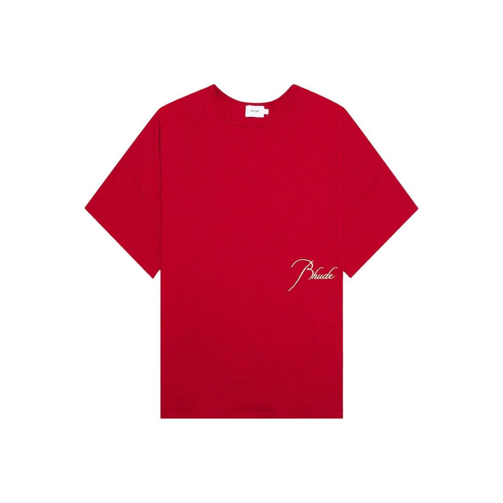 Rhude Reverse T-Shirt Cherry Red