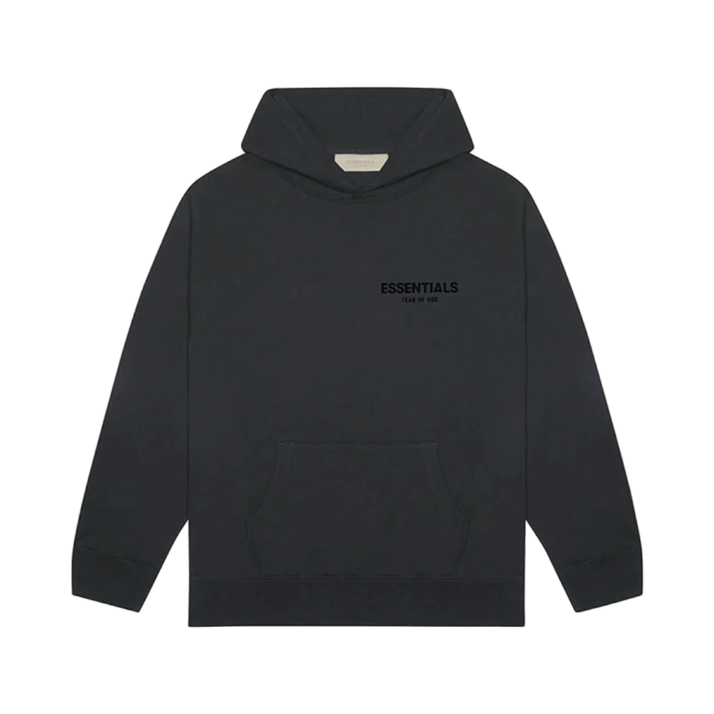 Fear of God Essentials Pullover Chest Logo Hoodie Stretch Limo/Black